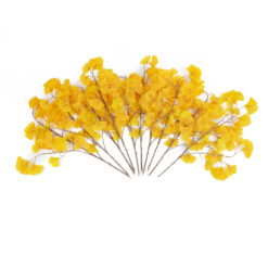 Alternative view of GloboStar® Artificial Garden GINKGO BRANCH 20229 10 x Τεχνητά Διακοσμητικά Κλαδία Γκίγκο Π50 x Υ65cm