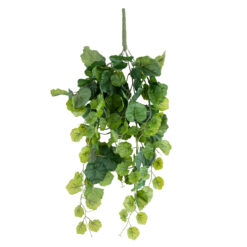 Alternative view of GloboStar® Artificial Garden BEGONIA HANGING BRANCH 20239 Τεχνητό Διακοσμητικό Κρεμαστό Φυτό Βιγόνια Υ60cm