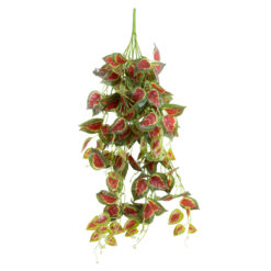 Alternative view of GloboStar® Artificial Garden COLEUS HANGING BRANCH 20255 Τεχνητό Διακοσμητικό Κρεμαστό Φυτό Κολέος Υ90cm