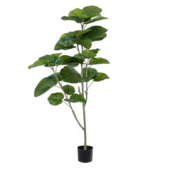 Alternative view of GloboStar® Artificial Garden FICUS RELIGIOSA TREE 20378 Τεχνητό Διακοσμητικό Φυτό Ιερή Συκή Υ150cm
