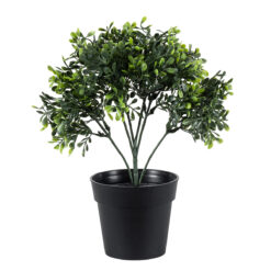 Alternative view of GloboStar® Artificial Garden BUXUS 20387 Τεχνητό Διακοσμητικό Φυτό Πυξός Υ30cm