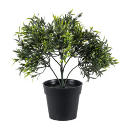 Alternative view of GloboStar® Artificial Garden BABY BAMBOO 20391 Τεχνητό Διακοσμητικό Φυτό Μικρό Μπαμπού Υ30cm