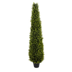 Alternative view of GloboStar® Artificial Garden CYPRESSUS SEMPERVIRENS 20395 Τεχνητό Διακοσμητικό Φυτό Μεσογειακό Κυπαρίσσι Υ150cm
