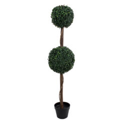 Alternative view of GloboStar® Artificial Garden BUXUS 20399 Τεχνητό Διακοσμητικό Φυτό Πυξός Υ120cm