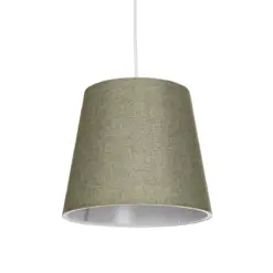 GLOBOSTAR® CONEY 203-0074 Μοντέρνο Κρεμαστό Φωτιστικό Οροφής με Ντουί 1 x E27 AC 220-240V IP20 - Λαδί - Μ26 x Π26 x Υ25cm