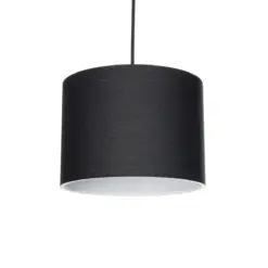 GLOBOSTAR® BLAZE 203-0109 Μοντέρνο Κρεμαστό Φωτιστικό Οροφής με Ντουί 1 x E27 AC 220-240V IP20 - Μαύρο - Μ22 x Π22 x Υ20cm