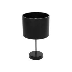 Alternative view of GLOBOSTAR® WIZ 203-0178 Μοντέρνο Επιτραπέζιο Φωτιστικό Πορτατίφ με Ντουί 1 x E27 AC 220-240V IP20 - Μαύρο - Μ22 x Π22 x Υ36.5cm