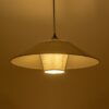 GLOBOSTAR® STORM 203-0292 Μοντέρνο Κρεμαστό Φωτιστικό Οροφής με Ντουί 1 x E27 AC 220-240V IP20 – Μαύρο & Γκρί  – Μ50 x Π50 x Υ24cm