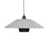 GLOBOSTAR® STORM 203-0292 Μοντέρνο Κρεμαστό Φωτιστικό Οροφής με Ντουί 1 x E27 AC 220-240V IP20 – Μαύρο & Γκρί  – Μ50 x Π50 x Υ24cm