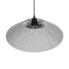 GLOBOSTAR® STORM 203-0292 Μοντέρνο Κρεμαστό Φωτιστικό Οροφής με Ντουί 1 x E27 AC 220-240V IP20 – Μαύρο & Γκρί  – Μ50 x Π50 x Υ24cm