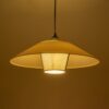 GLOBOSTAR® STORM 203-0293 Μοντέρνο Κρεμαστό Φωτιστικό Οροφής με Ντουί 1 x E27 AC 220-240V IP20 – Μαύρο &  Λευκό – Μ50 x Π50 x Υ24cm