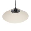 GLOBOSTAR® STORM 203-0293 Μοντέρνο Κρεμαστό Φωτιστικό Οροφής με Ντουί 1 x E27 AC 220-240V IP20 – Μαύρο &  Λευκό – Μ50 x Π50 x Υ24cm