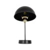 GLOBOSTAR® GAZETA 203-0298 Μοντέρνο Επιτραπέζιο Φωτιστικό Πορτατίφ με Ντουί 1 x E27 AC 220-240V IP20 – Μαύρο & Χρυσό – Μ25 x Π25 x Υ39cm