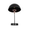 GLOBOSTAR® GAZETA 203-0300 Μοντέρνο Επιτραπέζιο Φωτιστικό Πορτατίφ με Ντουί 1 x E27 AC 220-240V IP20 – Μαύρο & Μπρονζέ – Μ25 x Π25 x Υ39cm