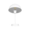 GLOBOSTAR® GAZETA 203-0301 Μοντέρνο Επιτραπέζιο Φωτιστικό Πορτατίφ με Ντουί 1 x E27 AC 220-240V IP20 – Λευκό  – Μ25 x Π25 x Υ39cm
