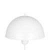 GLOBOSTAR® GAZETA 203-0301 Μοντέρνο Επιτραπέζιο Φωτιστικό Πορτατίφ με Ντουί 1 x E27 AC 220-240V IP20 – Λευκό  – Μ25 x Π25 x Υ39cm
