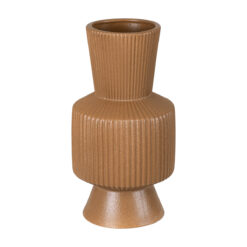 Alternative view of GloboStar® Artificial Garden AMALFI 20471 Πήλινο Κεραμικό Κασπώ Γλάστρα - Flower Pot Κεραμιδί Φ9.5cm x Υ25cm