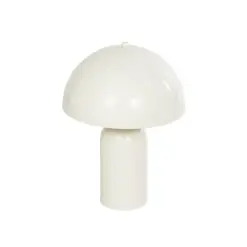 GLOBOSTAR® GASCO 204-0149 Μοντέρνο Επιτραπέζιο Φωτιστικό Πορτατίφ με Ντουί 1 x E27 AC 220-240V IP20 - Μπεζ - Μ26 x Π26 x Υ35cm