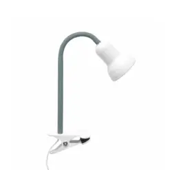 GLOBOSTAR® TAVOLO 204-0152 Παιδικό Επιτραπέζιο Φωτιστικό Πορτατίφ με Ντουί 1 x E14 AC 220-240V IP20 - Πράσινο & Λευκό - Μ11 x Π9 x Υ35cm