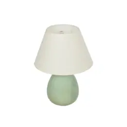 Alternative view of GLOBOSTAR® CESTA 204-0182 Μοντέρνο Επιτραπέζιο Φωτιστικό Πορτατίφ με Ντουί 1 x E27 AC 220-240V IP20 - Λαδί & Μπεζ - Μ22 x Π22 x Υ30cm