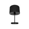 GLOBOSTAR® LARA 204-0196 Μοντέρνο Επιτραπέζιο Φωτιστικό Πορτατίφ με Ντουί 1 x E27 AC 220-240V IP20 – Μαύρο – Μ24 x Π24 x Υ36cm