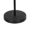 GLOBOSTAR® LARA 204-0196 Μοντέρνο Επιτραπέζιο Φωτιστικό Πορτατίφ με Ντουί 1 x E27 AC 220-240V IP20 – Μαύρο – Μ24 x Π24 x Υ36cm
