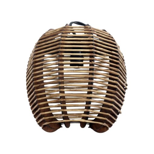 GLOBOSTAR® BOND 205-0050 Boho Φωτιστικό Τοίχου – Απλίκα με Ντουί 1 x E27 AC 220-240V IP20 – Μπεζ – M35 x Π18 x Υ32cm