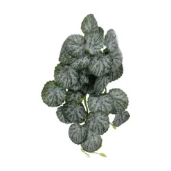 Alternative view of GloboStar® Artificial Garden BEGONIA 20611 Τεχνητό Κρεμαστό Διακοσμητικό Φυτό Βιγόνια Μ30 x Π15 x Y45cm