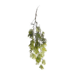 Alternative view of GloboStar® Artificial Garden HANGING FERN 20614 Τεχνητό Διακοσμητικό Κρεμαστό Φυτό Φτέρη Μ30 x Π10 x Υ90cm