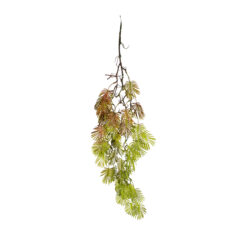 Alternative view of GloboStar® Artificial Garden HANGING FERN 20615 Τεχνητό Διακοσμητικό Κρεμαστό Φυτό Φτέρη Μ30 x Π10 x Υ90cm