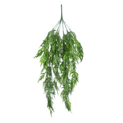 Alternative view of GloboStar® Artificial Garden  CARAWAY HANGING BRANCH 20617 Τεχνητό Κρεμαστό Διακοσμητικό Κρεμαστό κλαδί Κυμινο  Y80cm Σετ 2 τεμαχίων