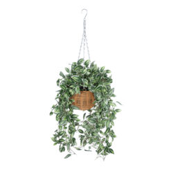 Alternative view of GloboStar® Artificial Garden GOLDEN BELL WILLOW HANGING PLANT 20627 Τεχνητό Κρεμαστό Διακοσμητικό Φυτό Ιτίας  Y80cm