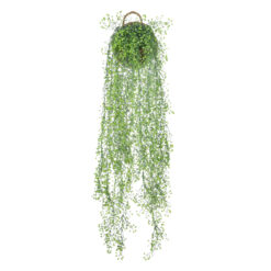 Alternative view of GloboStar® Artificial Garden GOLDEN BELL WILLOW 1 HANGING PLANT 20630 Κρεμαστό Τεχνητό Διακοσμητικό Φυτό Ιτίας  Y110cm