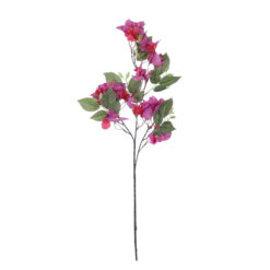 Alternative view of GloboStar® Artificial Garden BOUGAUVILLEA BRANCH 20644 Τεχνητό Διακοσμητικό Κλαδί Μπουκανβίλιας Φουξ Y80cm
