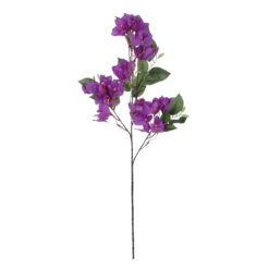 Alternative view of GloboStar® Artificial Garden BOUGAUVILLEA BRANCH 20646 Τεχνητό Διακοσμητικό Κλαδί Μπουκανβίλιας Μωβ Y80cm