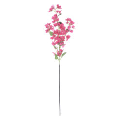 Alternative view of GloboStar® Artificial Garden BOUGAUVILLEA BRANCH 20649 Τεχνητό Διακοσμητικό Κλαδί Μπουκανβίλιας Φουξ Y115cm