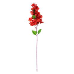 Alternative view of GloboStar® Artificial Garden BOUGAUVILLEA BRANCH 20662 Τεχνητό Διακοσμητικό Κλαδί Μπουκανβίλιας Κόκκινο Κεραμιδί Y80cm