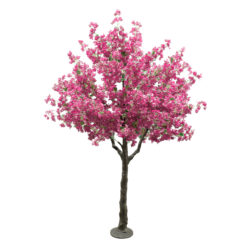 Alternative view of GloboStar® Artificial Garden BOUGAUVILLEA 20670 Τεχνητό Διακοσμητικό Δέντρο με Ανθη Μπουκανβίλιας Φουξ Υ250cm