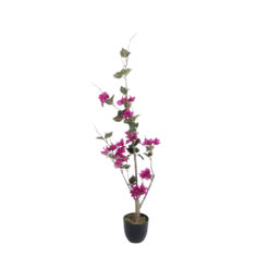 Alternative view of GloboStar® Artificial Garden BOUGAUVILLEA 20673 Τεχνητό Διακοσμητικό Φυτό με Ανθη Μπουκανβίλιας Φουξ Υ90cm