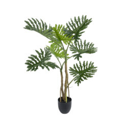Alternative view of GloboStar® Artificial Garden PHILODENDRON 20683 Τεχνητό Διακοσμητικό Φυτό Φυλλόδενδρο Υ90cm