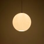 GLOBOSTAR® GABIA 206-0002 Μοντέρνο Κρεμαστό Φωτιστικό Οροφής με Ντουί 1 x E27 AC 220-240V IP20 – Λευκό – Μ40 x Π40 x Υ42cm
