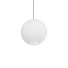 GLOBOSTAR® GABIA 206-0002 Μοντέρνο Κρεμαστό Φωτιστικό Οροφής με Ντουί 1 x E27 AC 220-240V IP20 – Λευκό – Μ40 x Π40 x Υ42cm