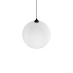 GLOBOSTAR® GABIA 206-0002 Μοντέρνο Κρεμαστό Φωτιστικό Οροφής με Ντουί 1 x E27 AC 220-240V IP20 – Λευκό – Μ40 x Π40 x Υ42cm