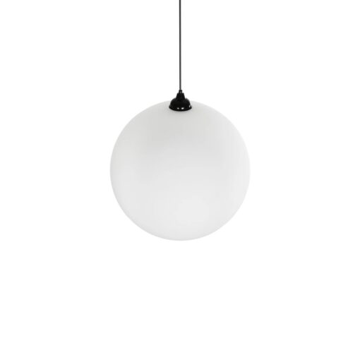 GLOBOSTAR® GABIA 206-0002 Μοντέρνο Κρεμαστό Φωτιστικό Οροφής με Ντουί 1 x E27 AC 220-240V IP20 – Λευκό – Μ40 x Π40 x Υ42cm