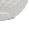 GLOBOSTAR® KEGEL 206-0004 Μοντέρνο Κρεμαστό Φωτιστικό Οροφής με Ντουί 1 x E27 AC 220-240V IP20 – Λευκό – Μ20 x Π20 x Υ20cm