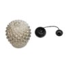 GLOBOSTAR® KEGEL 206-0006 Μοντέρνο Κρεμαστό Φωτιστικό Οροφής με Ντουί 1 x E27 AC 220-240V IP20 – Μαύρο Φιμέ – Μ19 x Π19 x Υ19cm