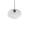 GLOBOSTAR® PERA 206-0009 Μοντέρνο Κρεμαστό Φωτιστικό Οροφής με Ντουί 1 x E27 AC 220-240V IP20 – Διάφανο – Μ30 x Π30 x Υ22cm