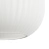 GLOBOSTAR® MELONI 206-0019 Μοντέρνο Κρεμαστό Φωτιστικό Οροφής με Ντουί 1 x E27 AC 220-240V IP20 – Λευκό – Μ20 x Π20 x Υ38cm