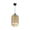GLOBOSTAR® MELONI 206-0020 Μοντέρνο Κρεμαστό Φωτιστικό Οροφής με Ντουί 1 x E27 AC 220-240V IP20 – Mελί – Μ20 x Π20 x Υ38cm