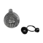 GLOBOSTAR® BASTIK 206-0026 Μοντέρνο Κρεμαστό Φωτιστικό Οροφής με Ντουί 1 x E27 AC 220-240V IP20 – Μαύρο Φιμέ – Μ22 x Π22 x Υ26cm